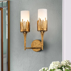 Sawgrass 2-Light Sconce Gold Pair