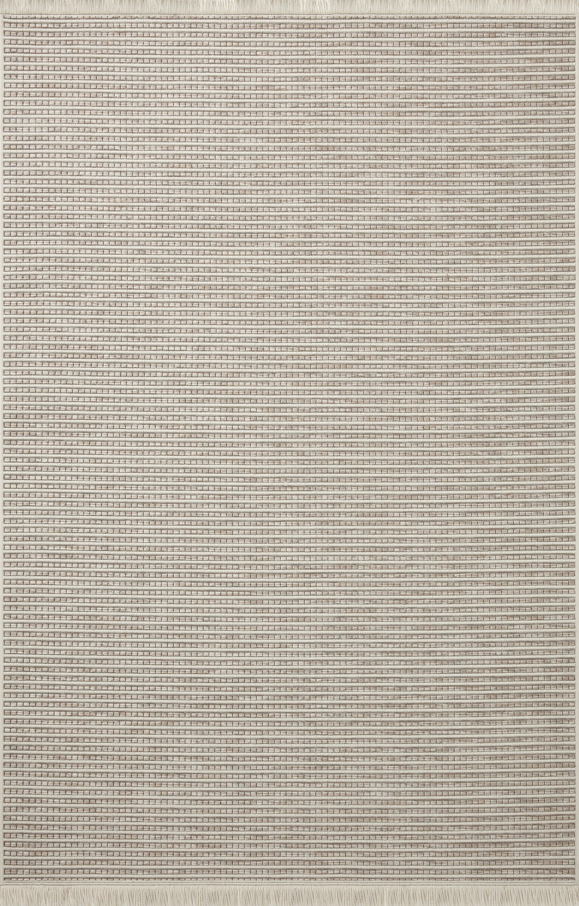 Amber Lewis x Loloi Malibu Ivory / Dove Indoor Outdoor Rug 4