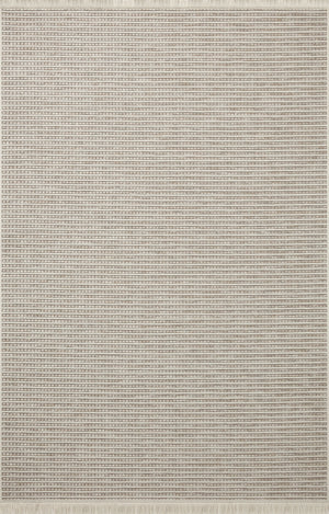 Amber Lewis x Loloi Malibu Ivory / Dove Indoor Outdoor Rug 4