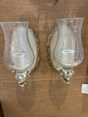 Trellis 1-Light Bath Vanity Lig - Pair