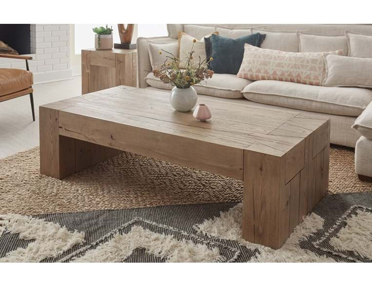 Bristol Reclaimed Oak 60" Coffee Table - OL