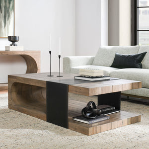 Danica Reclaimed Oak 62" Coffee Table - OL