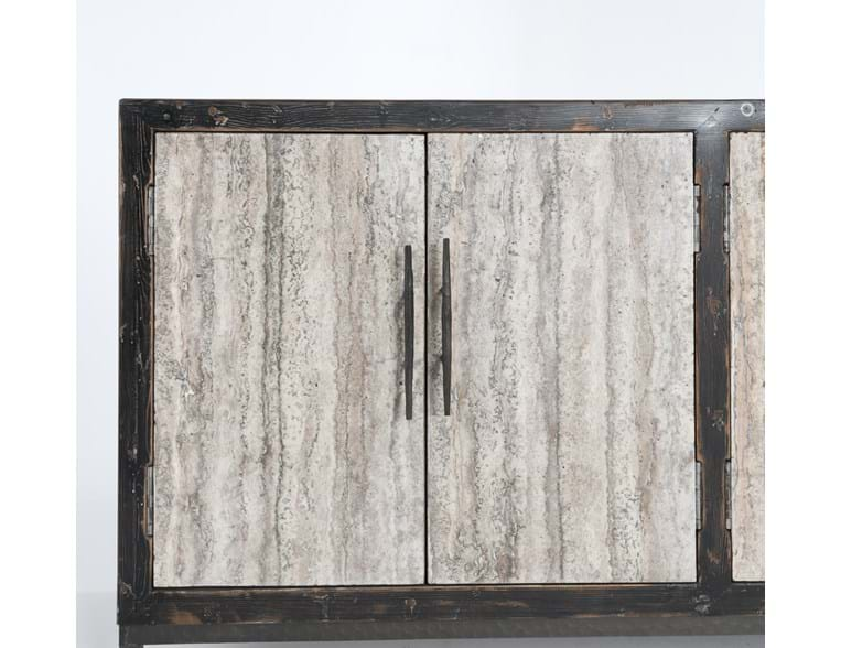 Lisbon Reclaimed Pine 6 Door Cabinet - OL