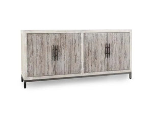 Lisbon Reclaimed Pine 4 Door Cabinet - OL