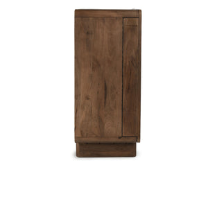 Holmes Mango Wood Bar Cabinet Artisan Brown - OL