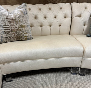 Pouf Double Chaise Sectional