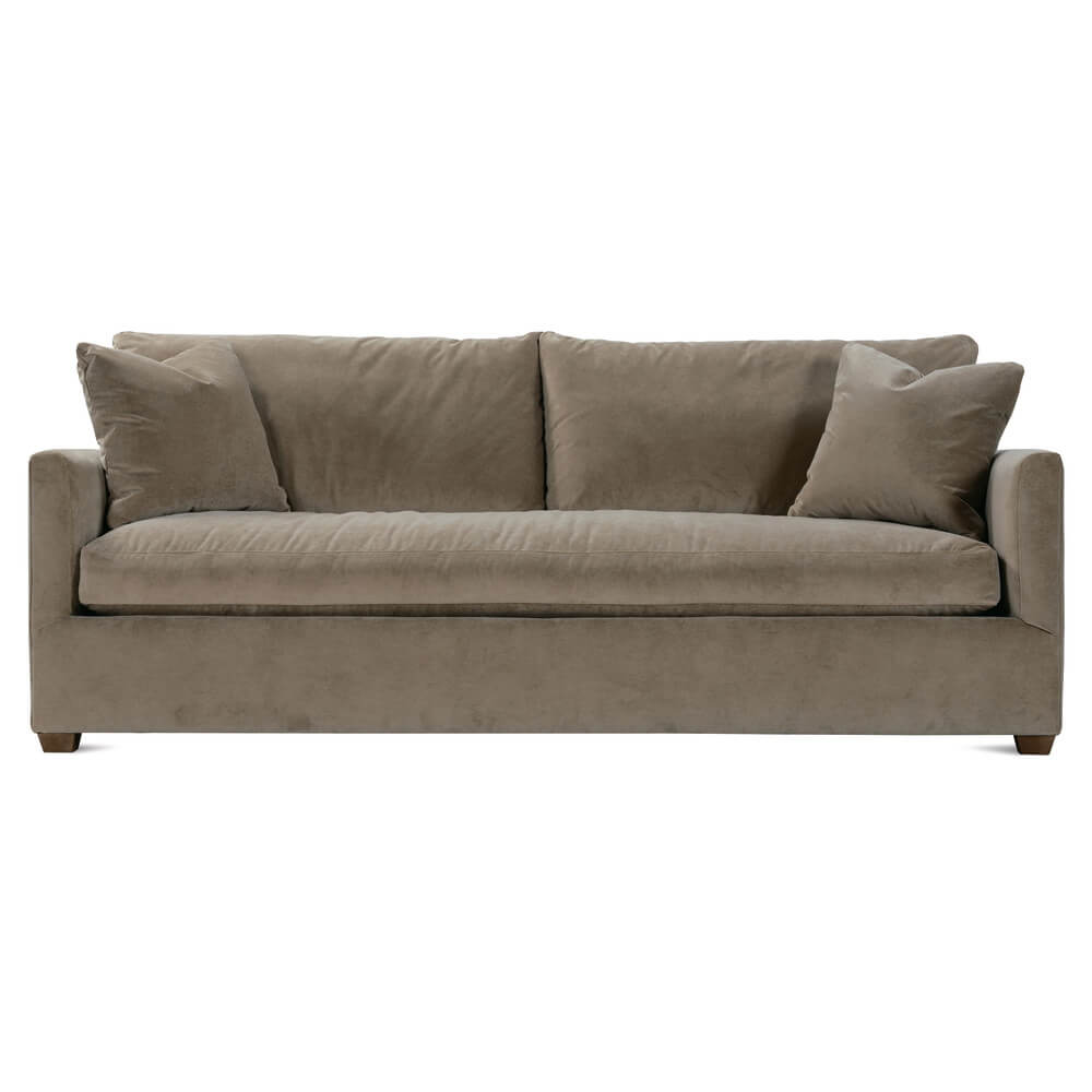 Lilah Sofa - Fawn Brushed Velvet 89" - OL