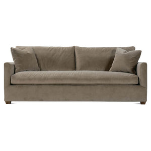 89” Lilah Sofa - Fawn Brushed Velvet - OL