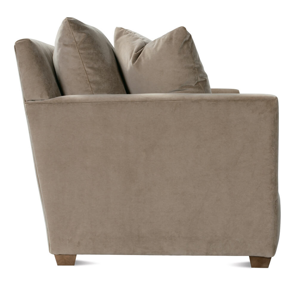 89” Lilah Sofa - Fawn Brushed Velvet - OL