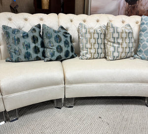 Pouf Double Chaise Sectional