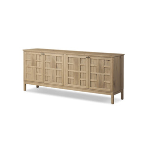 Alessio Sideboard Aged Natural Oak Veneer OL