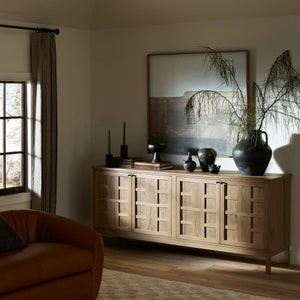 Alessio Sideboard Aged Natural Oak Veneer OL