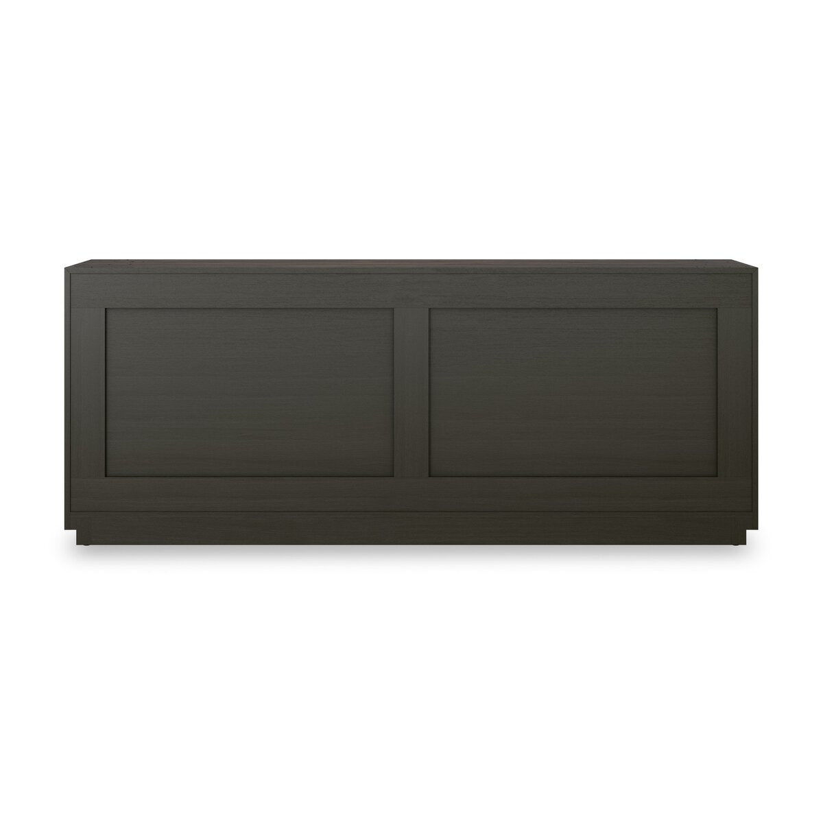 Abaso 6-Drawer Dresser Ebony Rustic Wormwood Oak OL