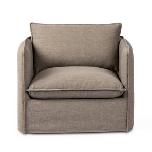 Andre Outdoor Swivel Chair Alessi Fawn OL