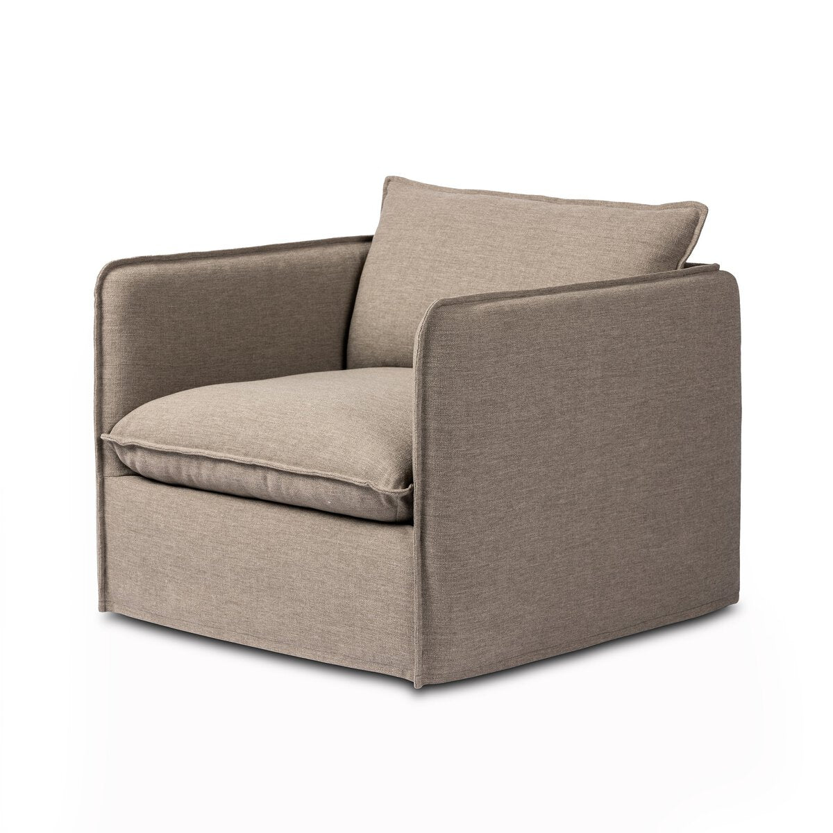 Andre Outdoor Swivel Chair Alessi Fawn OL