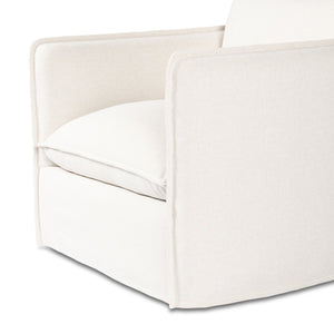 Andre Outdoor Swivel Chair Alessi Linen OL