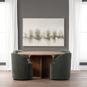 Alden Round Mango Wood Dining Table - OL