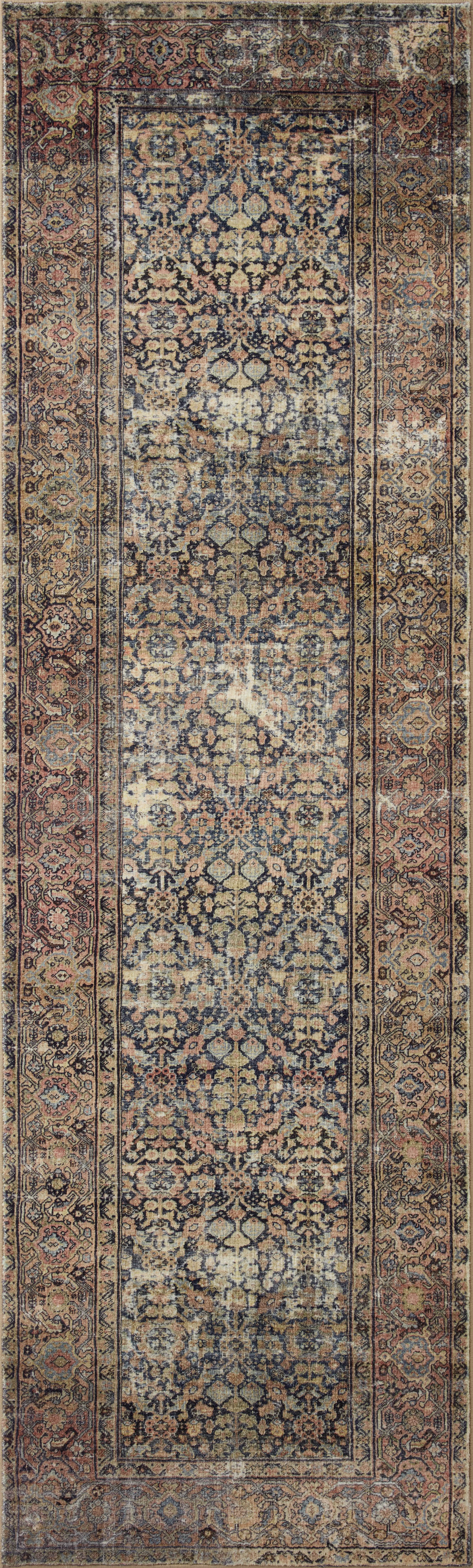 Miltu Raugs Amber Lewis x Loloi Morgan Denim / Multi Rugs - Homenclature
