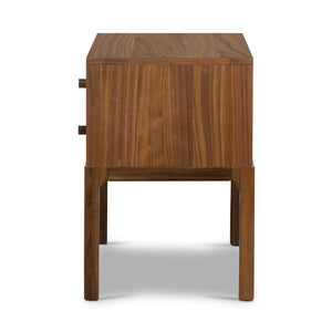 Arturo Nightstand Natural Walnut Veneer OL