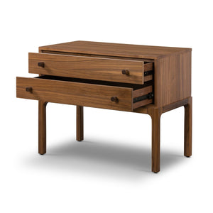 Arturo Nightstand Natural Walnut Veneer OL
