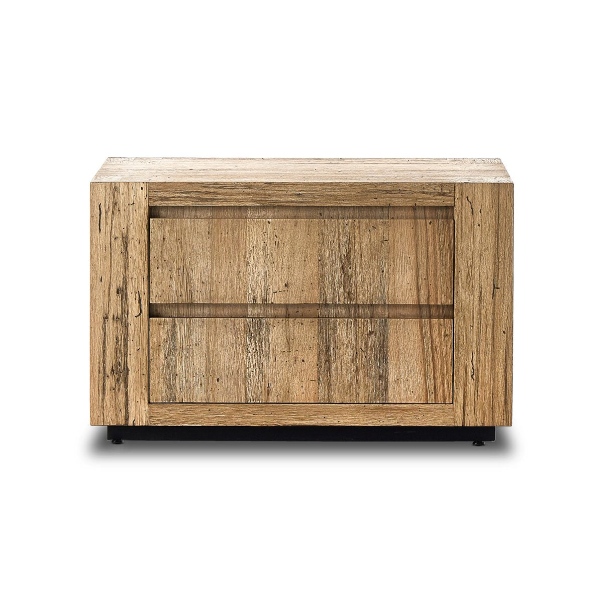 Abaso Nightstand Rustic Wormwood Oak OL