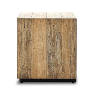 Abaso Nightstand Rustic Wormwood Oak OL