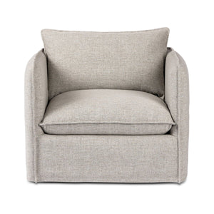 Andre Outdoor Swivel Chair Alessi Slate OL