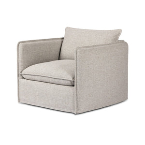 Andre Outdoor Swivel Chair Alessi Slate OL