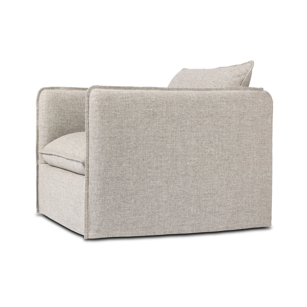Andre Outdoor Swivel Chair Alessi Slate OL
