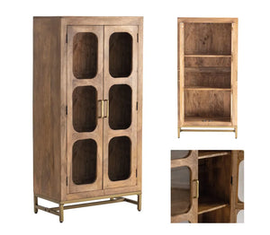 The Ashford Manor Glass Door Display Cabinet - OL