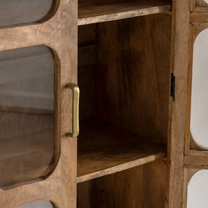 The Ashford Manor Glass Door Display Cabinet - OL