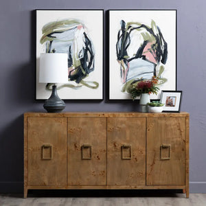 Atelier Abstract Framed Wall Art – Set of 2 - OL