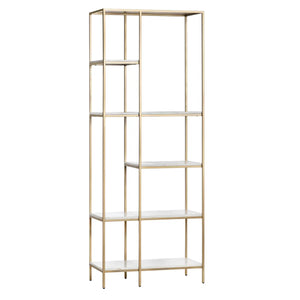 Aurelia Gold & Marble Étagère - OL