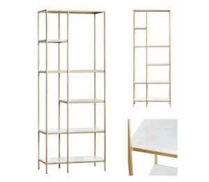 Aurelia Gold & Marble Étagère - OL