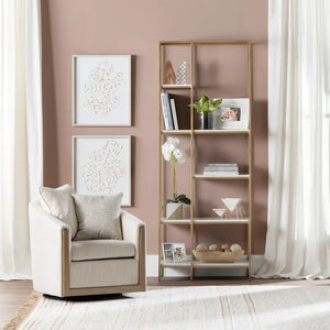 Aurelia Gold & Marble Étagère - OL