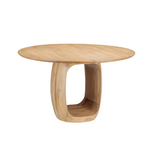 Aviana Round Mango Wood Dining Table - OL