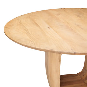 Aviana Round Mango Wood Dining Table - OL