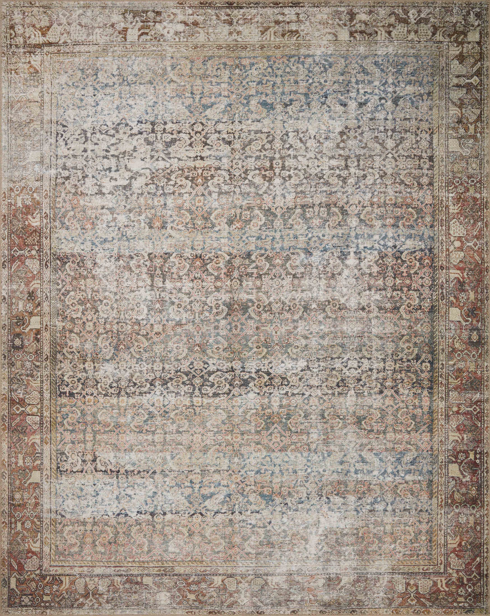 Amber Lewis x Loloi Georgie Multi / Spice Rug