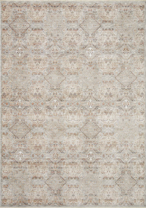 Amber Lewis Loloi Zuma Silver Multi Rug