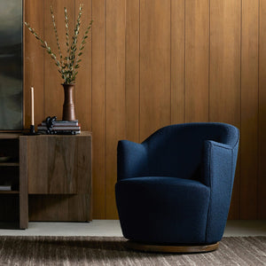 Aurora Swivel Chair Copenhagen Indigo OL