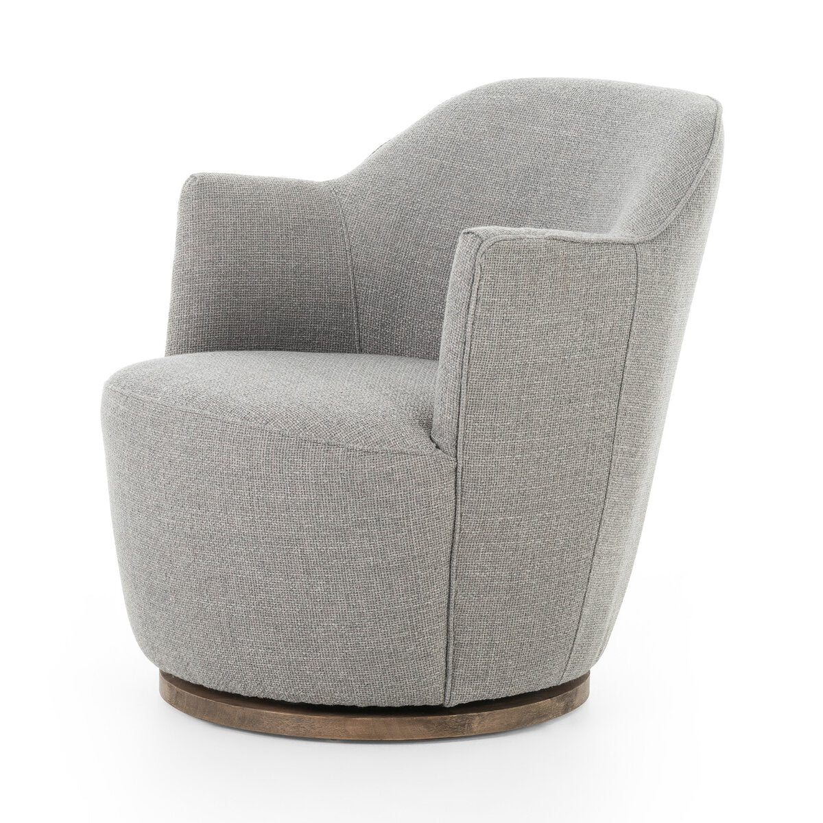 Aurora Swivel Chair Gibson Silver OL