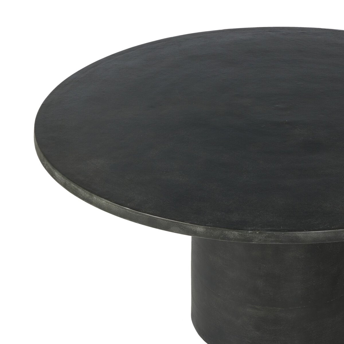 Basil Outdoor Dining Table 60" Aged Grey OL
