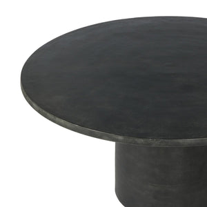 Basil Outdoor Dining Table 60" Aged Grey OL