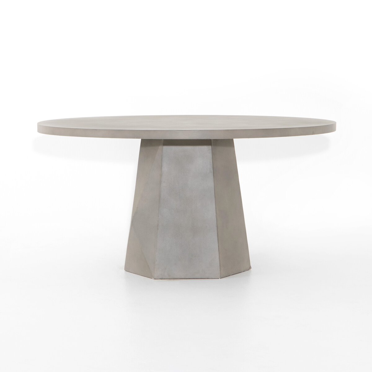 Bowman 60" Outdoor Dining Table Grey Concrete OL