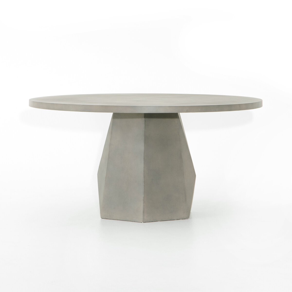 Bowman 60" Outdoor Dining Table Grey Concrete OL