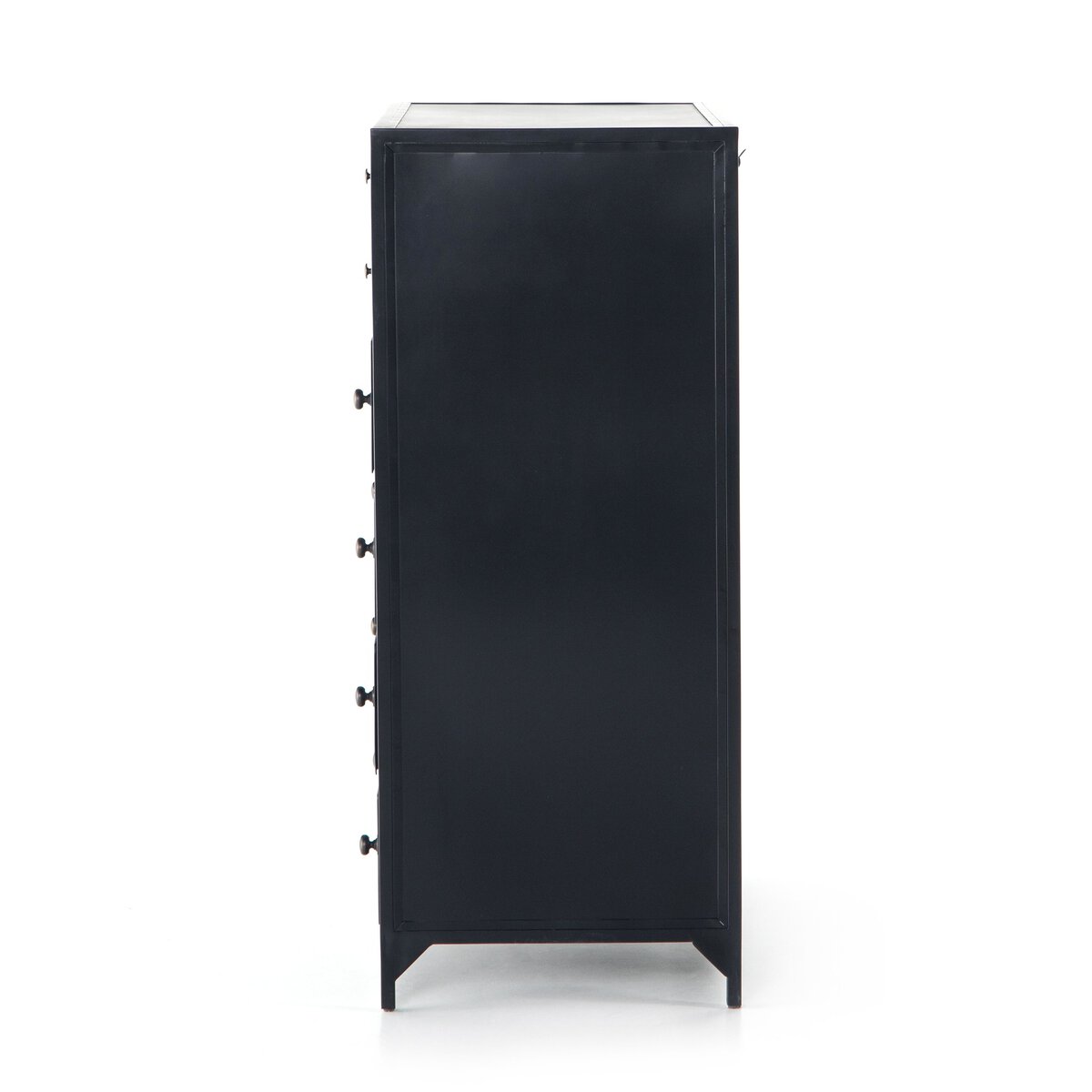 Belmont 8 Drawer Tall Dresser Black OL