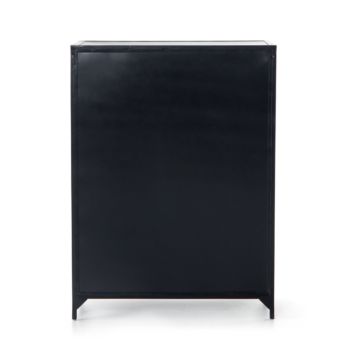 Belmont 8 Drawer Tall Dresser Black OL