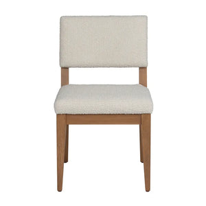 Bennett Natural Linen Dining Chairs - Pair - OL