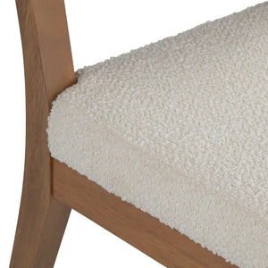 Bennett Natural Linen Dining Chairs - Pair - OL