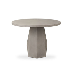 Bowman 42" Outdoor Dining Table Grey Concrete OL